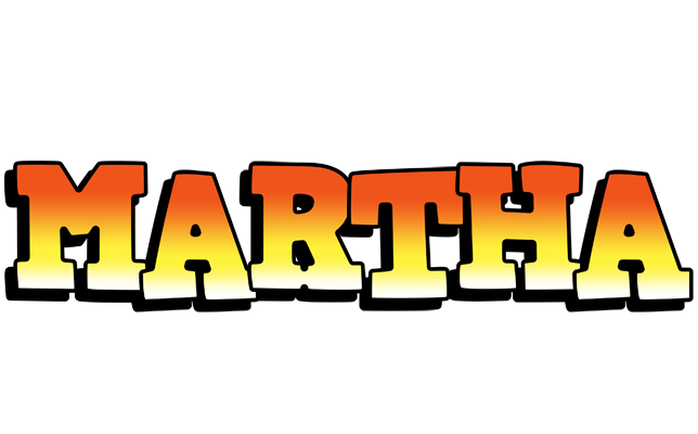 Martha sunset logo