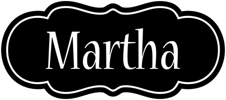 Martha welcome logo