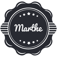 Marthe badge logo