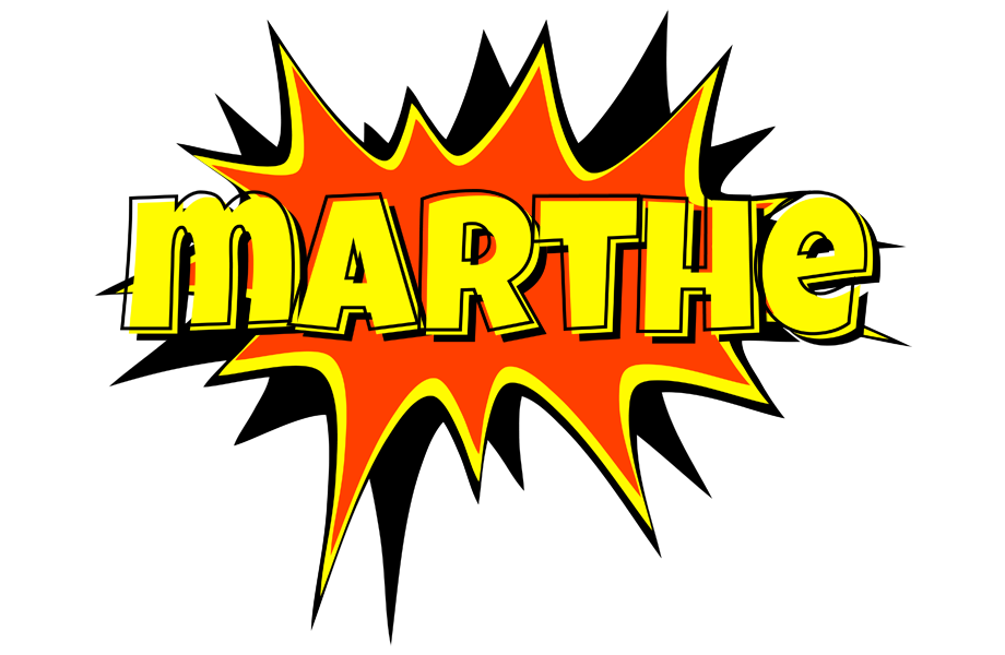 Marthe bazinga logo