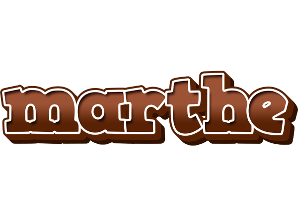Marthe brownie logo