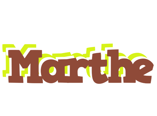 Marthe caffeebar logo