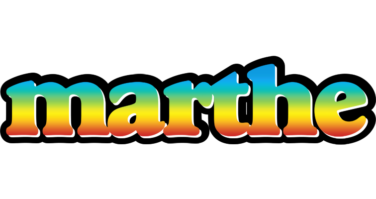 Marthe color logo