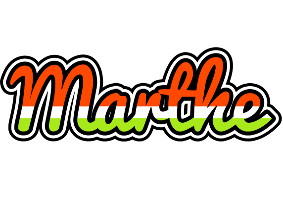 Marthe exotic logo