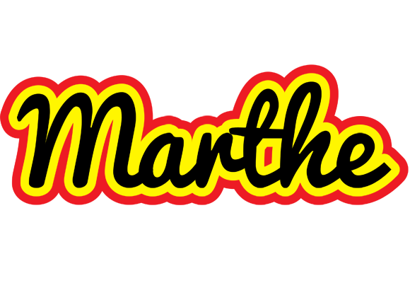 Marthe flaming logo