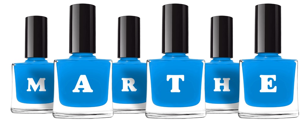 Marthe glossy logo