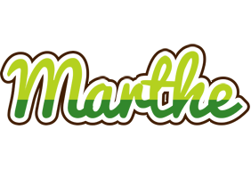 Marthe golfing logo