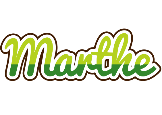 Marthe golfing logo