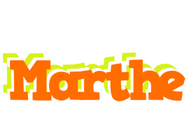 Marthe healthy logo