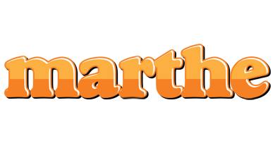 Marthe orange logo