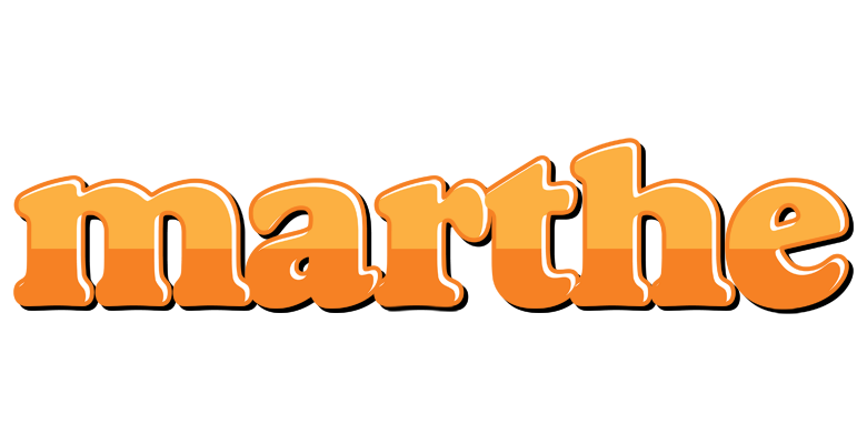Marthe orange logo