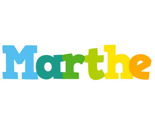 Marthe rainbows logo