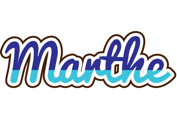 Marthe raining logo