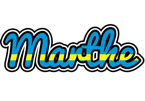 Marthe sweden logo