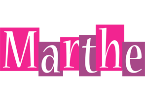 Marthe whine logo