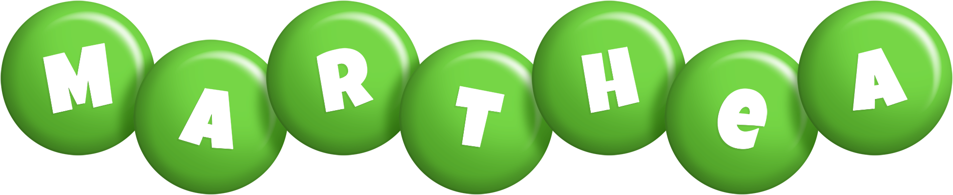 Marthea candy-green logo