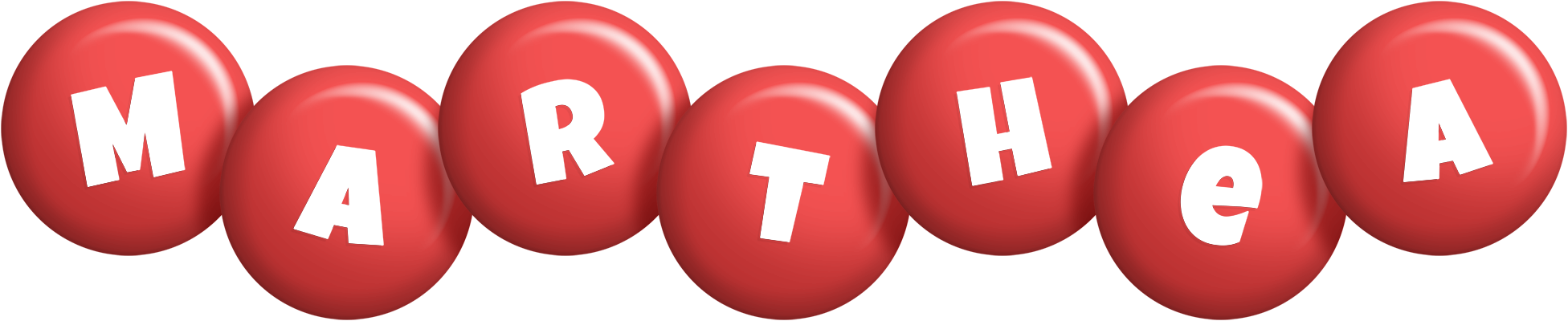 Marthea candy-red logo