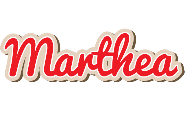 Marthea chocolate logo