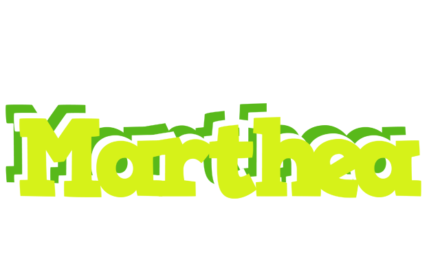 Marthea citrus logo