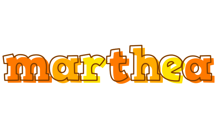 Marthea desert logo