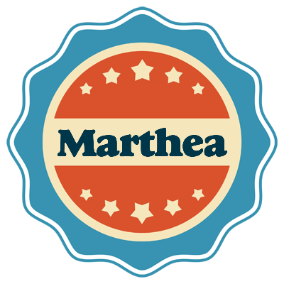 Marthea labels logo