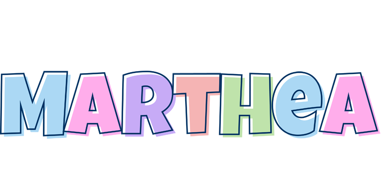 Marthea pastel logo