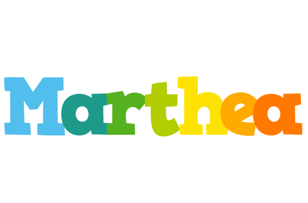 Marthea rainbows logo