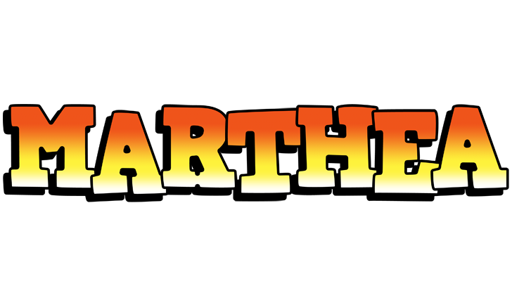 Marthea sunset logo