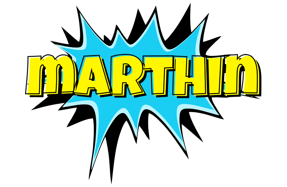 Marthin amazing logo