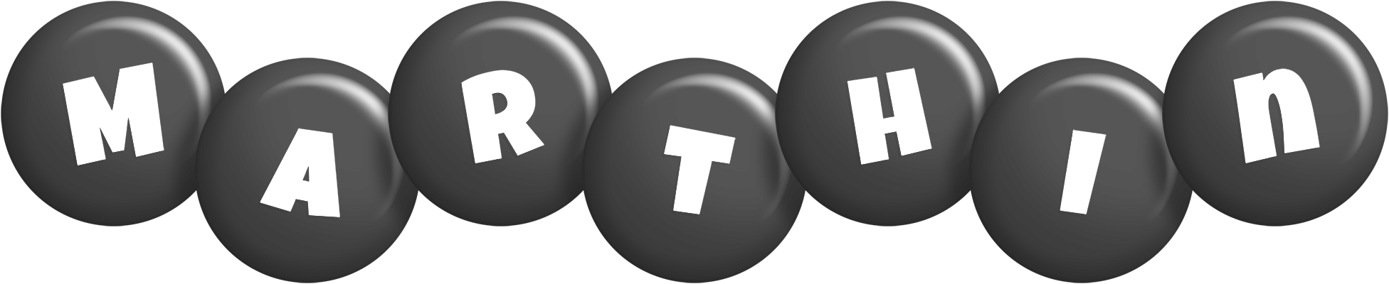 Marthin candy-black logo