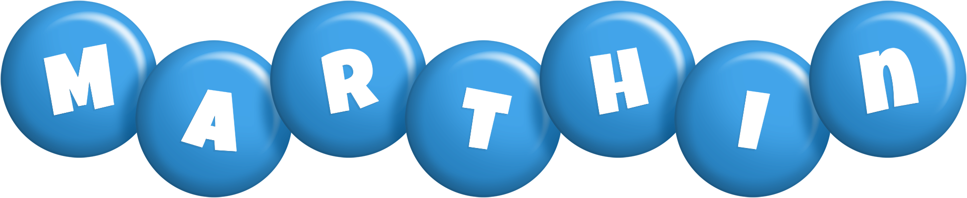 Marthin candy-blue logo
