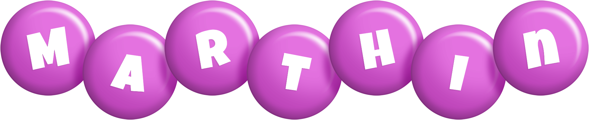 Marthin candy-purple logo