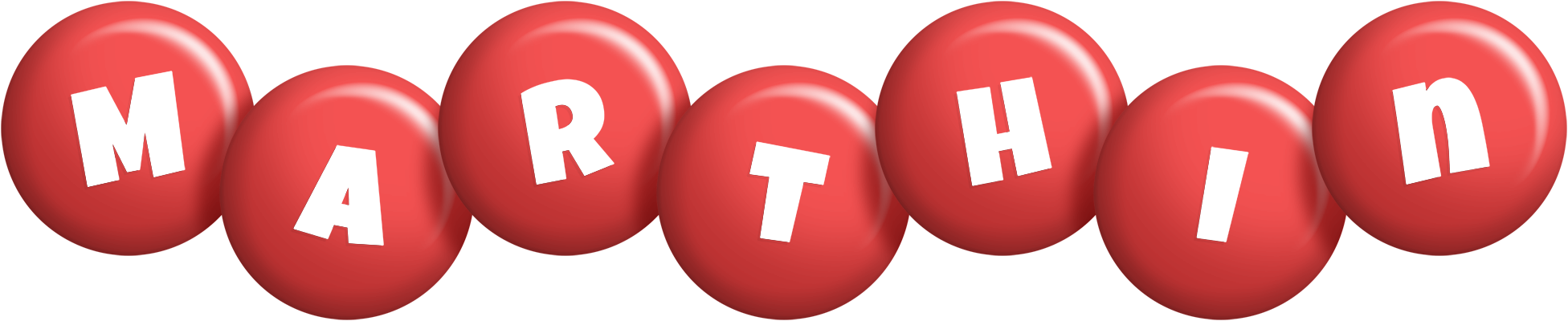 Marthin candy-red logo