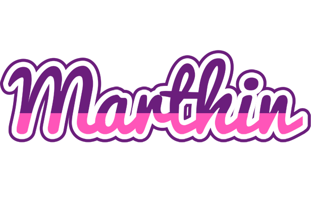 Marthin cheerful logo