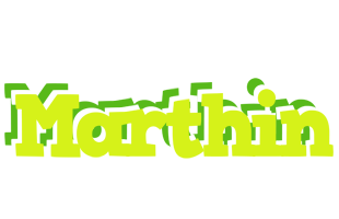 Marthin citrus logo