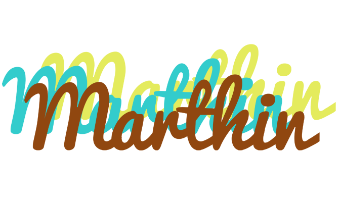 Marthin cupcake logo