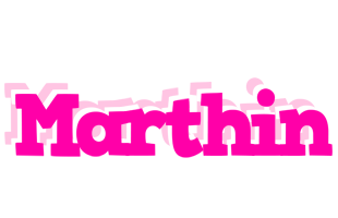 Marthin dancing logo