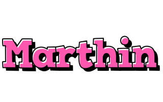 Marthin girlish logo