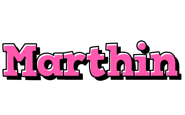 Marthin girlish logo