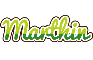 Marthin golfing logo