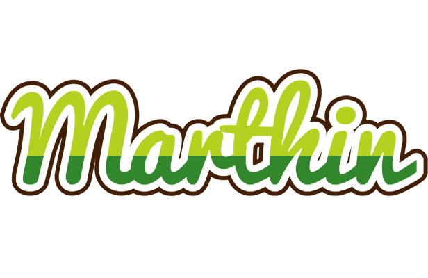 Marthin golfing logo