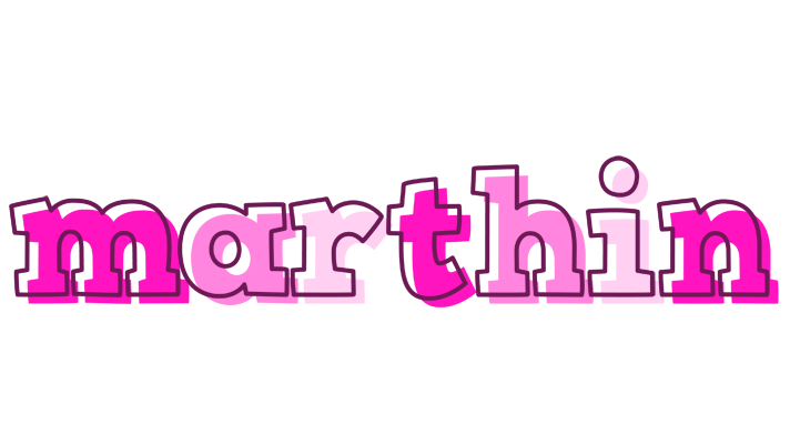 Marthin hello logo