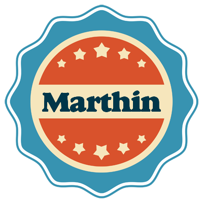 Marthin labels logo