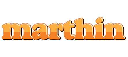 Marthin orange logo