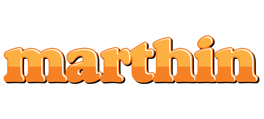 Marthin orange logo