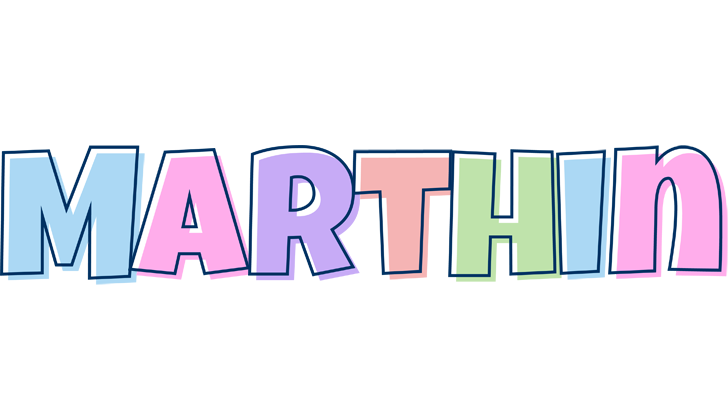 Marthin pastel logo