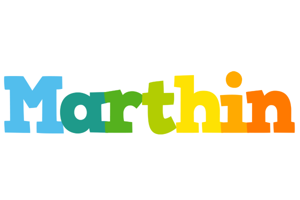 Marthin rainbows logo