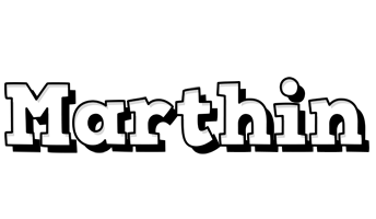 Marthin snowing logo