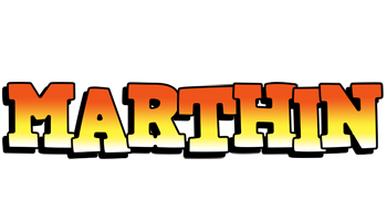 Marthin sunset logo