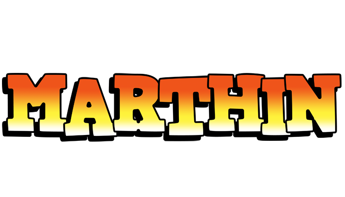 Marthin sunset logo